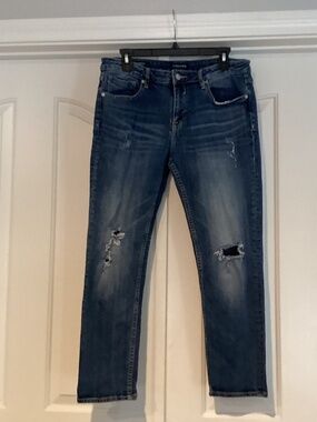 Vigoss Women Denim Jeans, Size W31-L25, Classic Fit, Color Blue